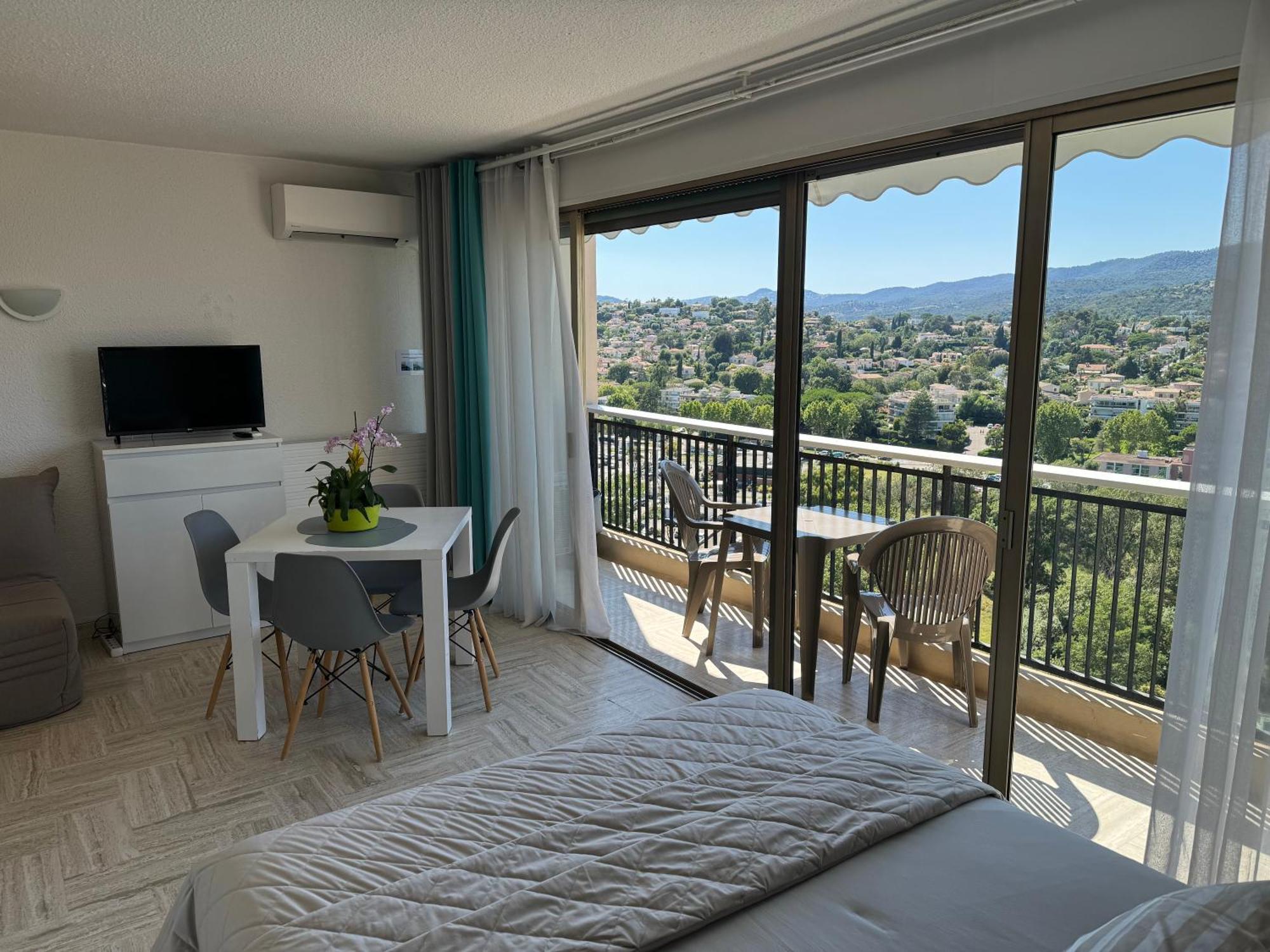 My Resid Appart Cannes Vue Marina Et Vue Montagne Mandelieu Exteriör bild